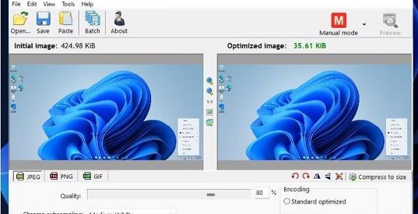 کاهش حجم عکس آنلاین resize