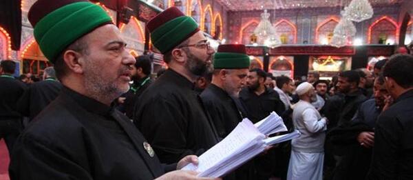 عکس پرچم ضریح امام حسین