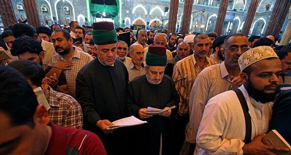عکس پرچم ضریح امام حسین