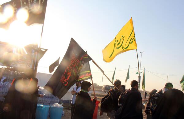 عکس پیاده روی اربعین کودکانه