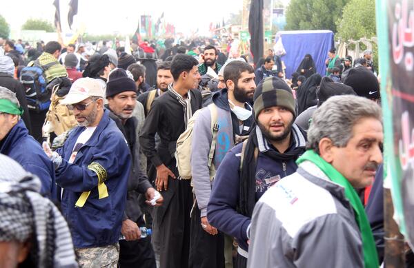 عکس پیاده روی اربعین کودکانه