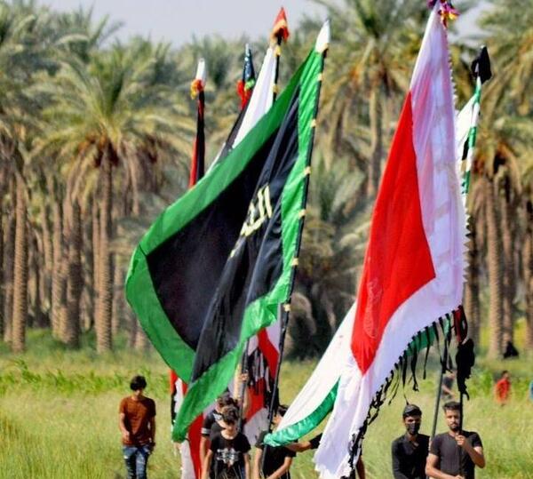 عکس پیاده روی اربعین کودکانه