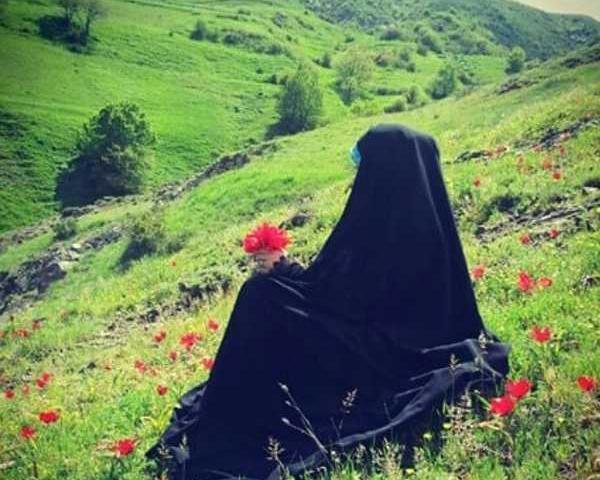 عکس دختر خوشتیپ باکلاس چادری