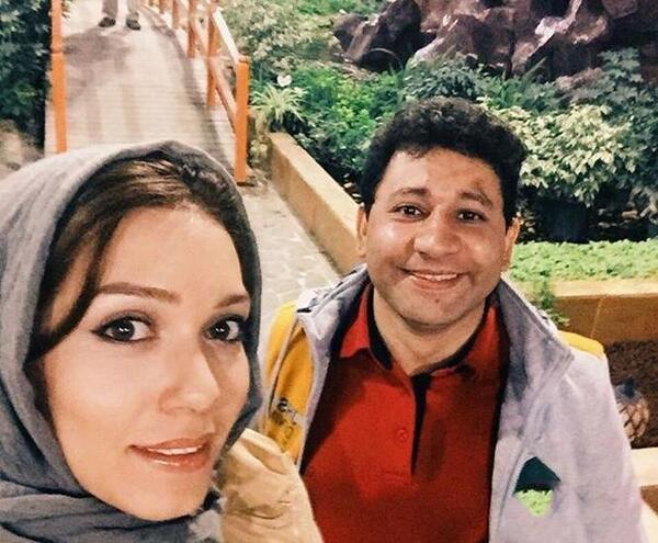 عکس چت سالومه با سروش جمشیدی