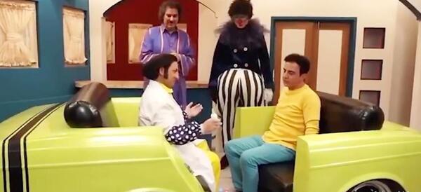 عکس چت سالومه با سروش جمشیدی