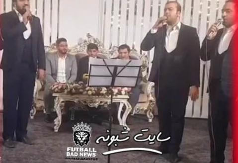 عکس عروسی مهدی ترابی