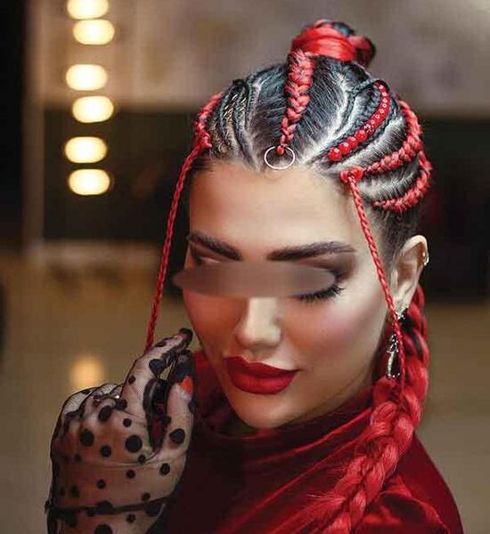 عکس بافت رنگی