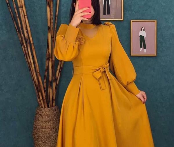 عکس پیراهن بلند دخترانه
