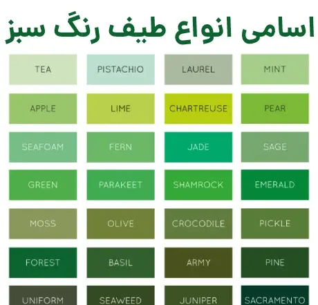 عکس رنگ یشمی