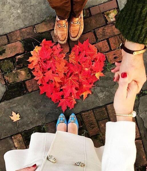 عکس نوشته پاییزی عاشقانه دونفره