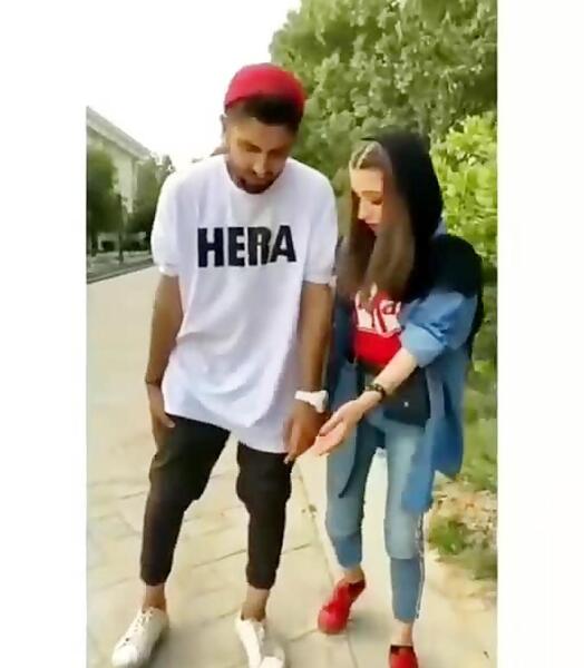 عکس متین امینی ونیکا فلاحی در پارتی