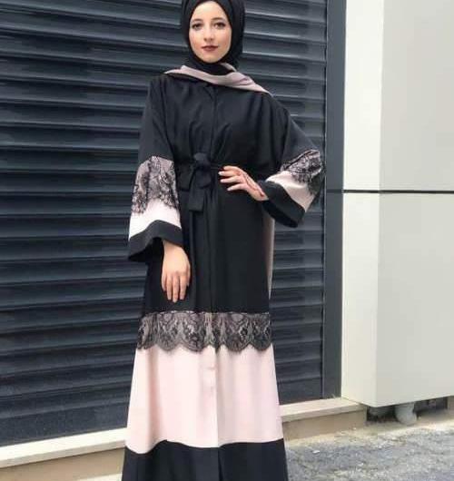عکس مدل مانتو جدید بلند لبنانی
