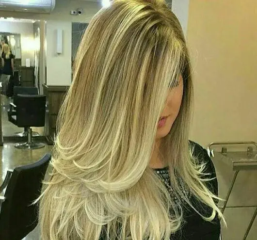 عکس رنگ مو زیتونی شماره 9