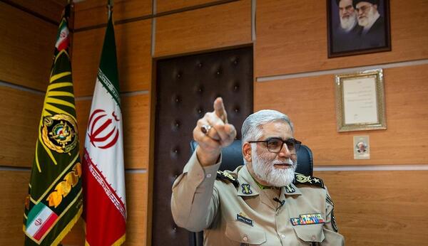 عکس فرزند امیر سرتیپ پوردستان