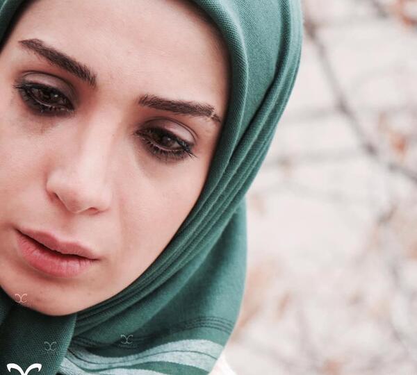 عکس عاطفه نوری با همسرش