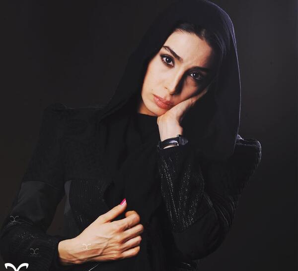 عکس عاطفه نوری با همسرش