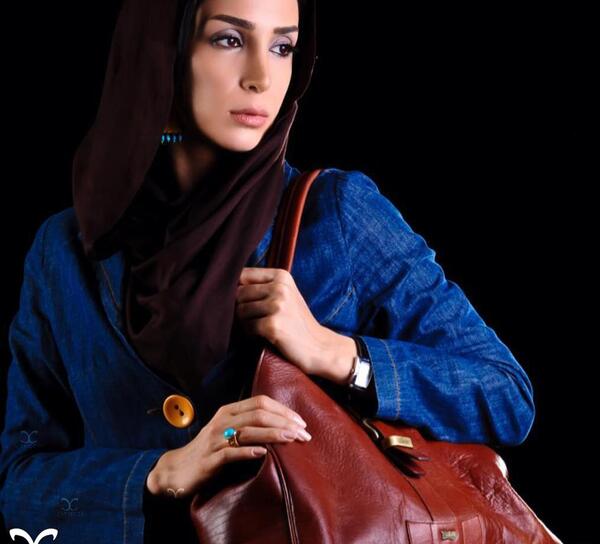 عکس عاطفه نوری با همسرش
