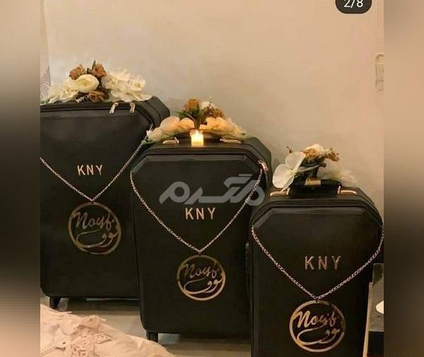 عکس تزیین چمدان