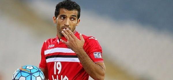 عکس وحید امیری با لباس پرسپولیس