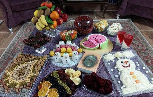 دانلود عکس ژله شب یلدا