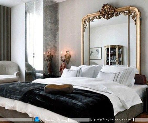 عکس دیزاین اتاق خواب عروس و داماد