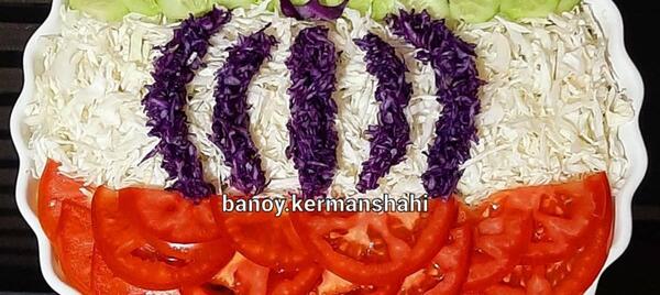 عکس صبحانه ی پرچم ایران