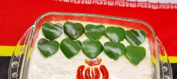 عکس صبحانه ی پرچم ایران