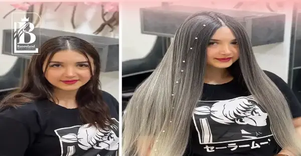عکس بافت مو کویین