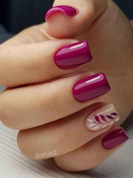 عکس مدل ناخن جدید دخترانه