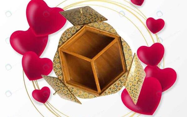 عکس جعبه ی ولنتاین