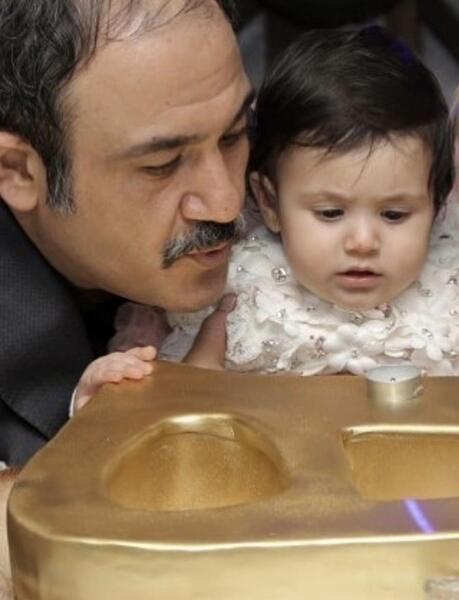 عکس تولد یک سالگی دختر