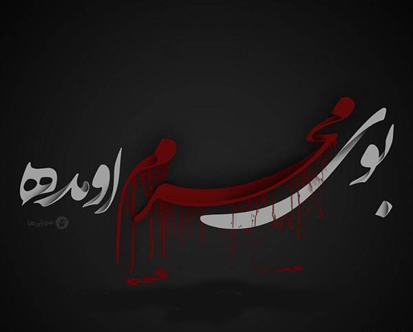 عکس نوشته جالب محرمی