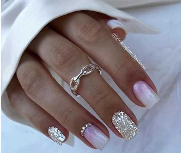 عکس مدل طرح ناخن کوتاه