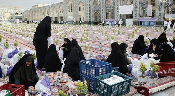عکس سفره افطاری رمضان