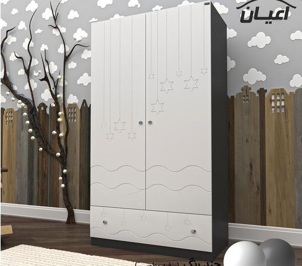 عکس کمد دیواری قهوه ای