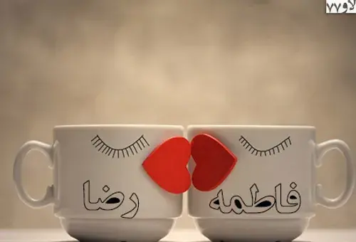 عکس رضا و فاطمه