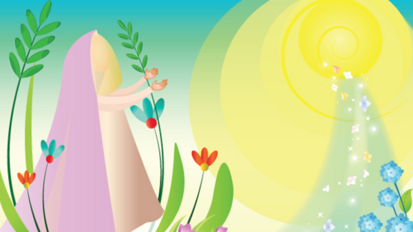 عکس گل یاس حضرت زهرا