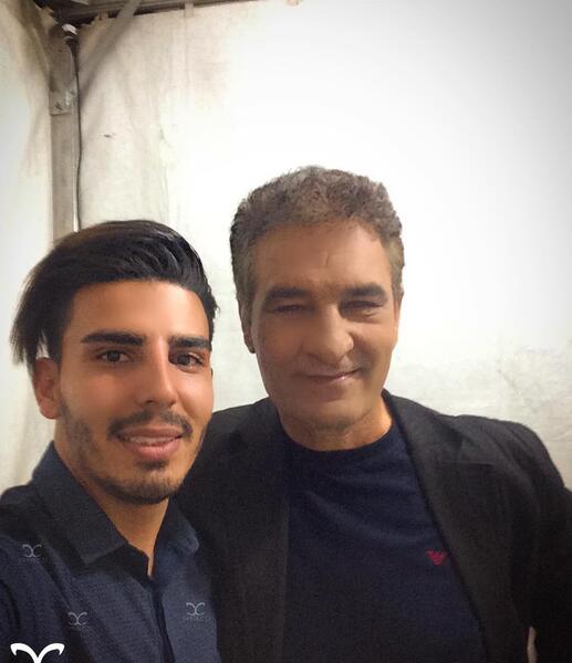 عکس جعفر دهقان و خانواده اش