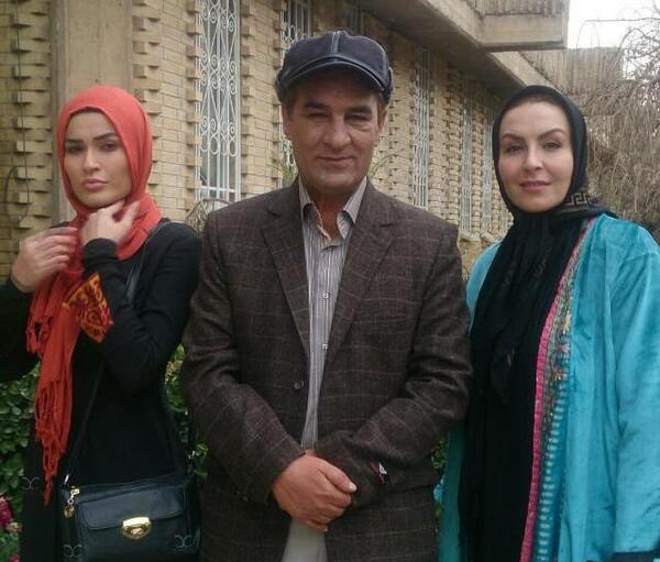 عکس جعفر دهقان و خانواده اش