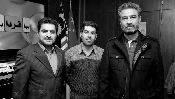 عکس جعفر دهقان و خانواده اش