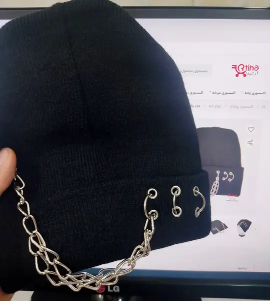 عکس کلاه زمستانی زنجیری