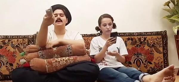 عکس پدر مادر پریسا پور مشکی واقعی