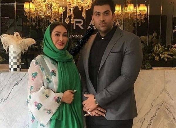 عکس نوزاد الهام حمیدی