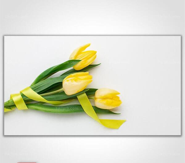 عکس گل لاله زرد