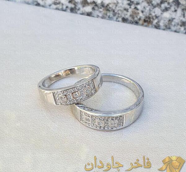 عکس حلقه ازدواج ست نقره
