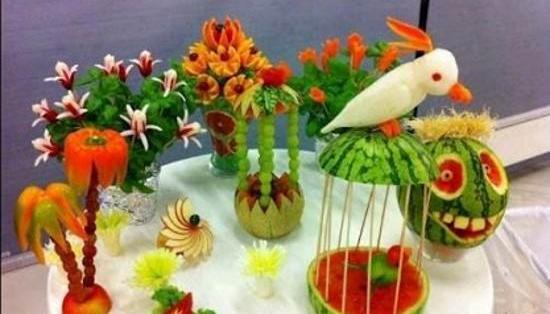 عکس های تزیین میوه شب یلدا