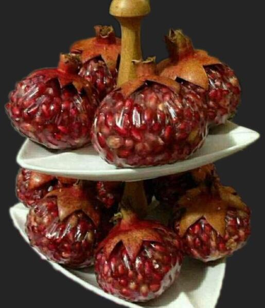 عکس های تزیین میوه شب یلدا
