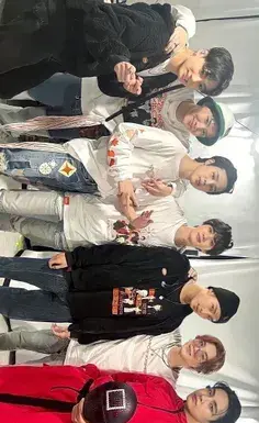 عکس انیمه گروه بی تی اس