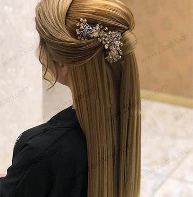 عکس شینیون مو فر دخترانه