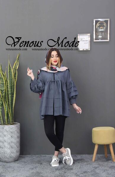 عکس مانتو چین دار